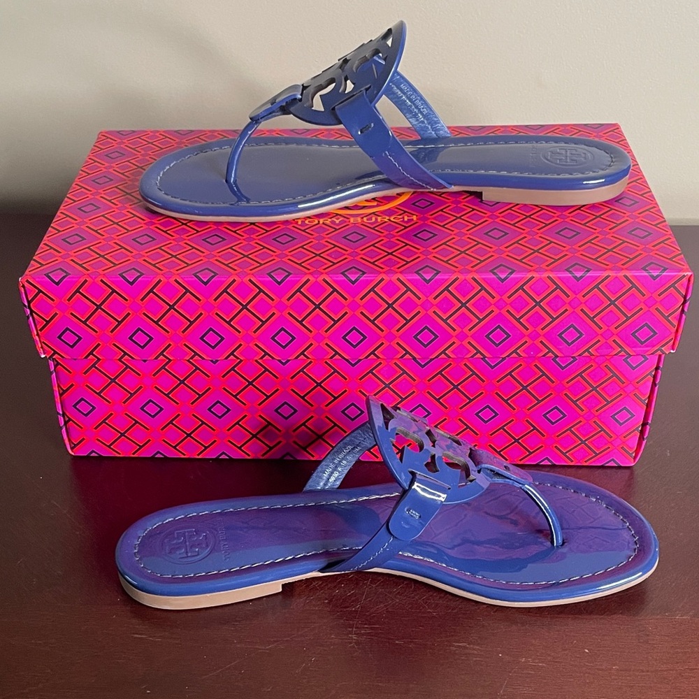 Tory Burch Vibrant Blue Sandals